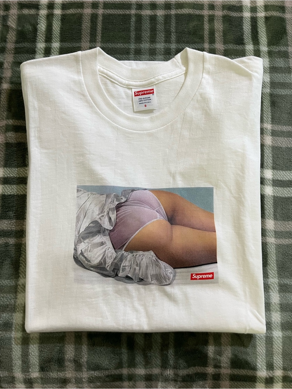 Supreme Maude Tee White Photo Graphic Tee